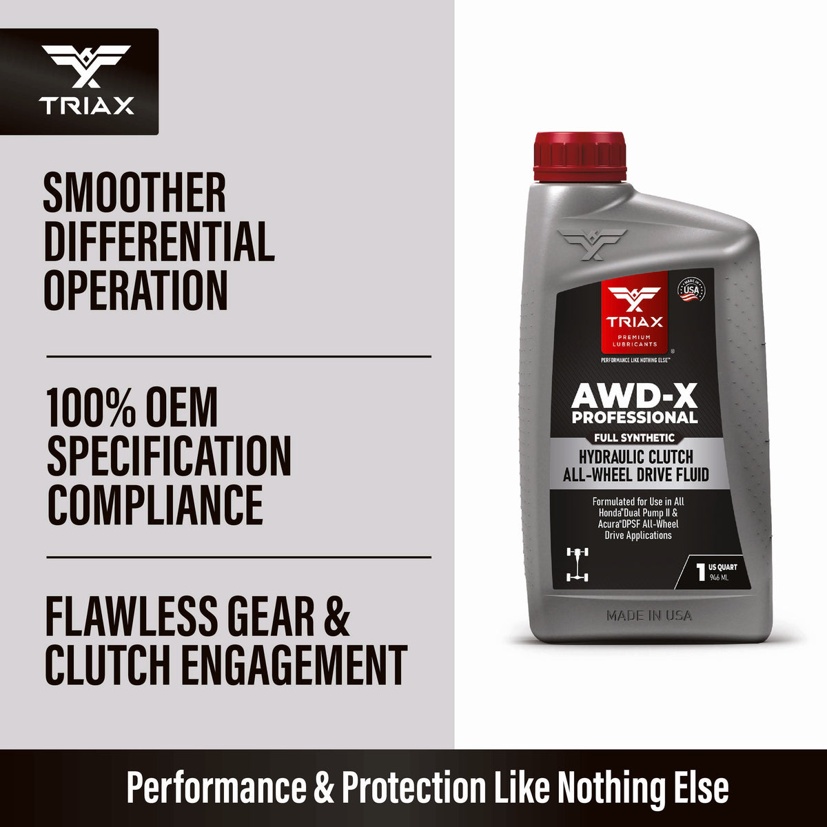 TRIAX AWD-X Professional (Honda Dual Pump II)