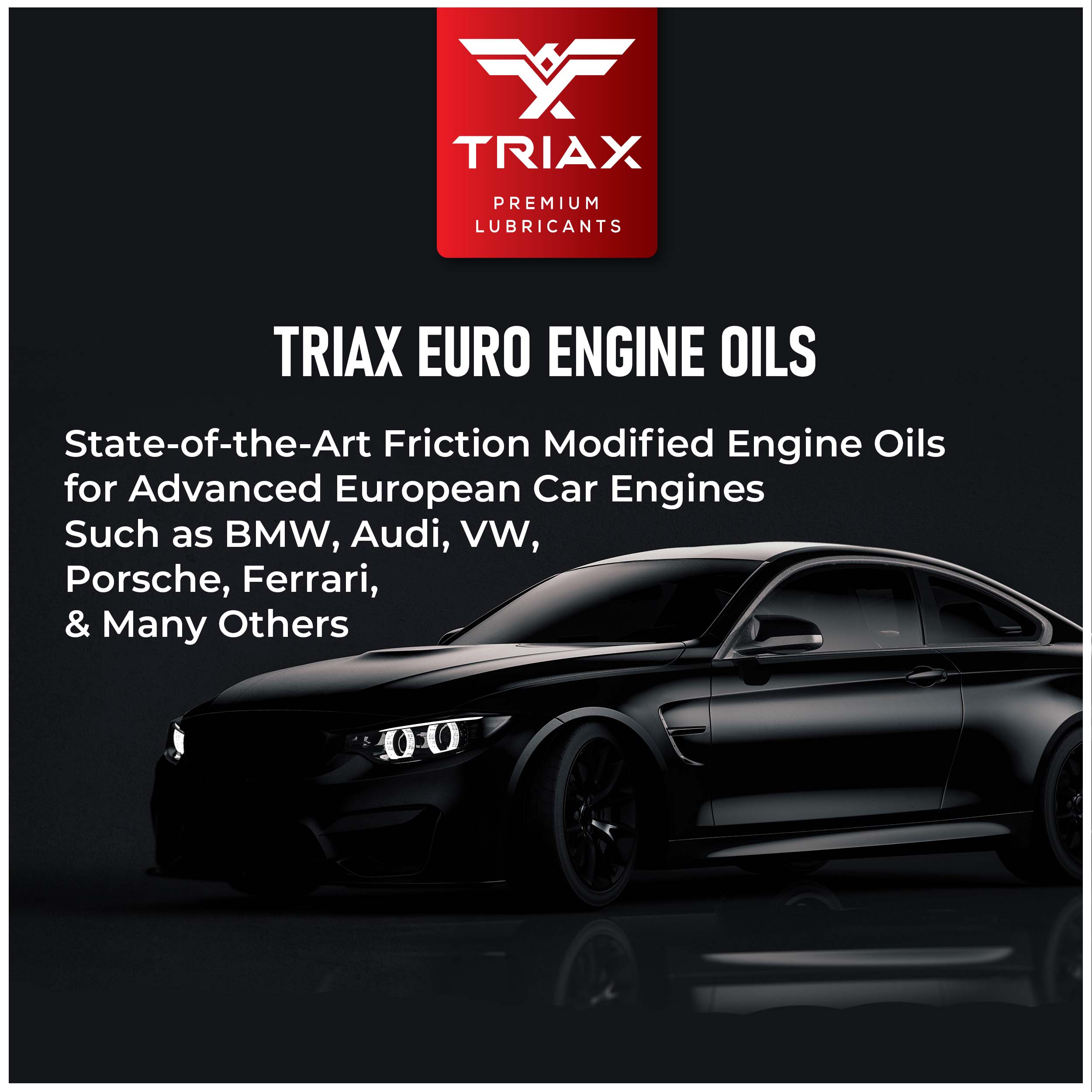 TRIAX Euro VX 5W-40 Full Synthetic