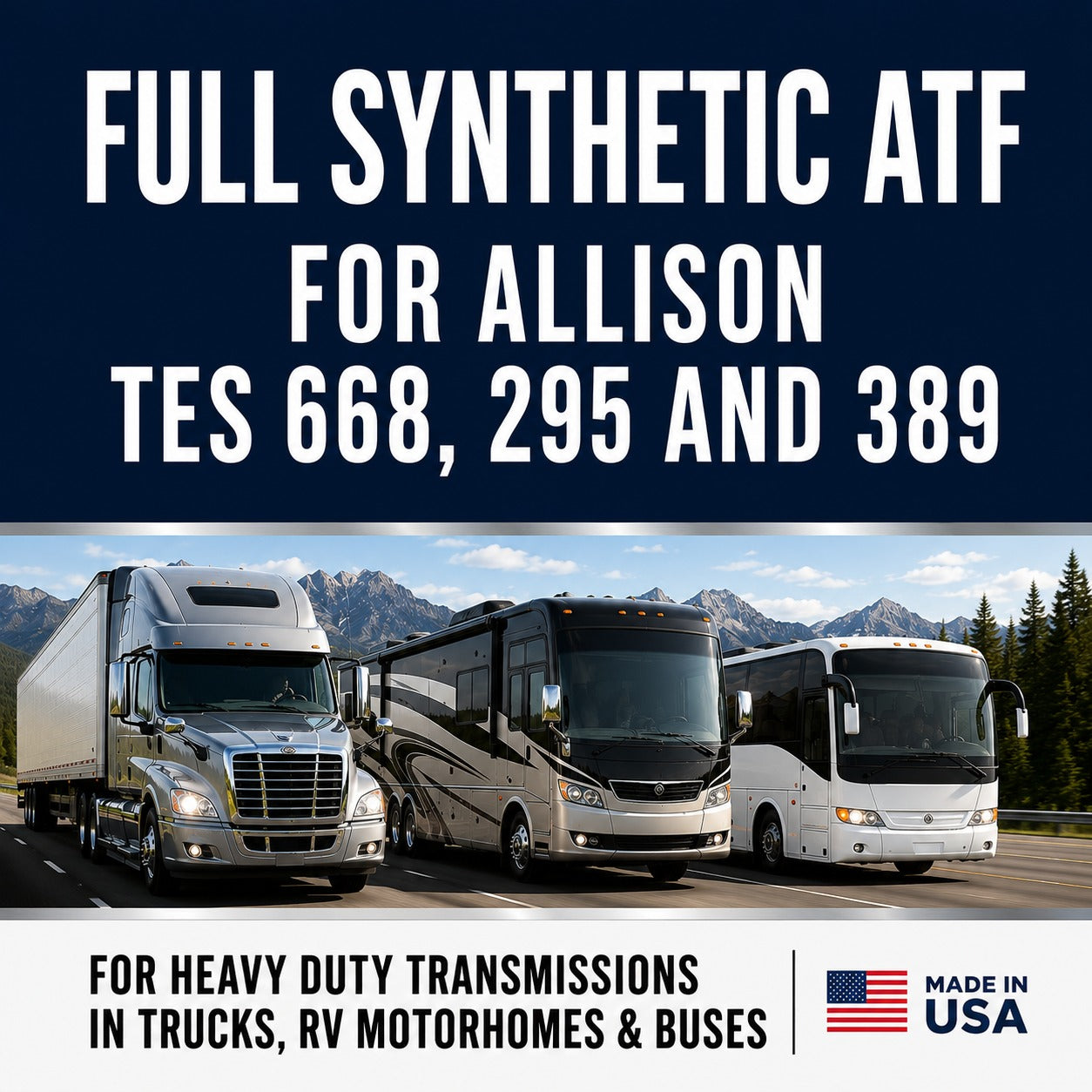 TRIAX Fleet HD ATF Full Synthetic TES 295, TES 668