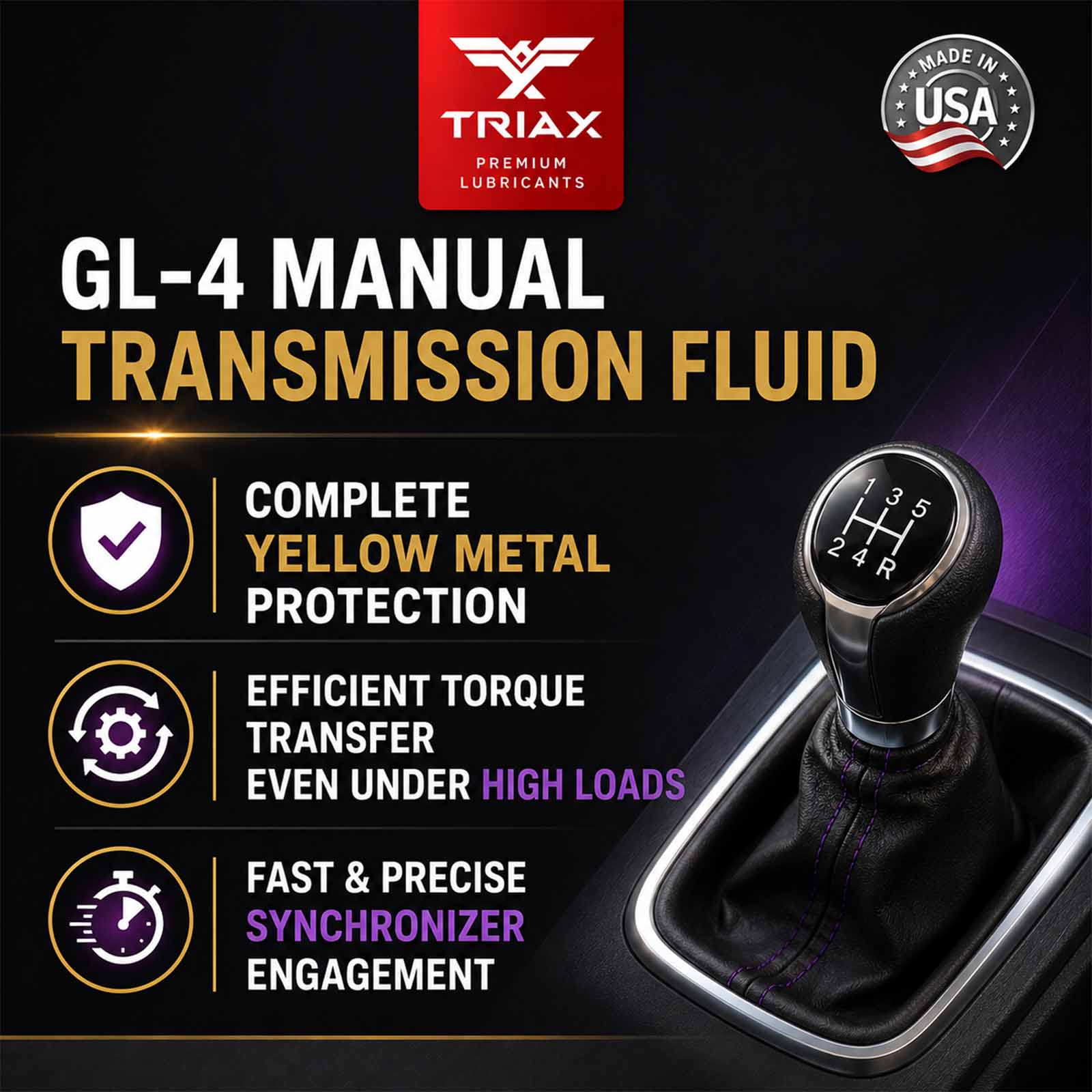 TRIAX Synergy Gear MT 75W-80 GL-4
