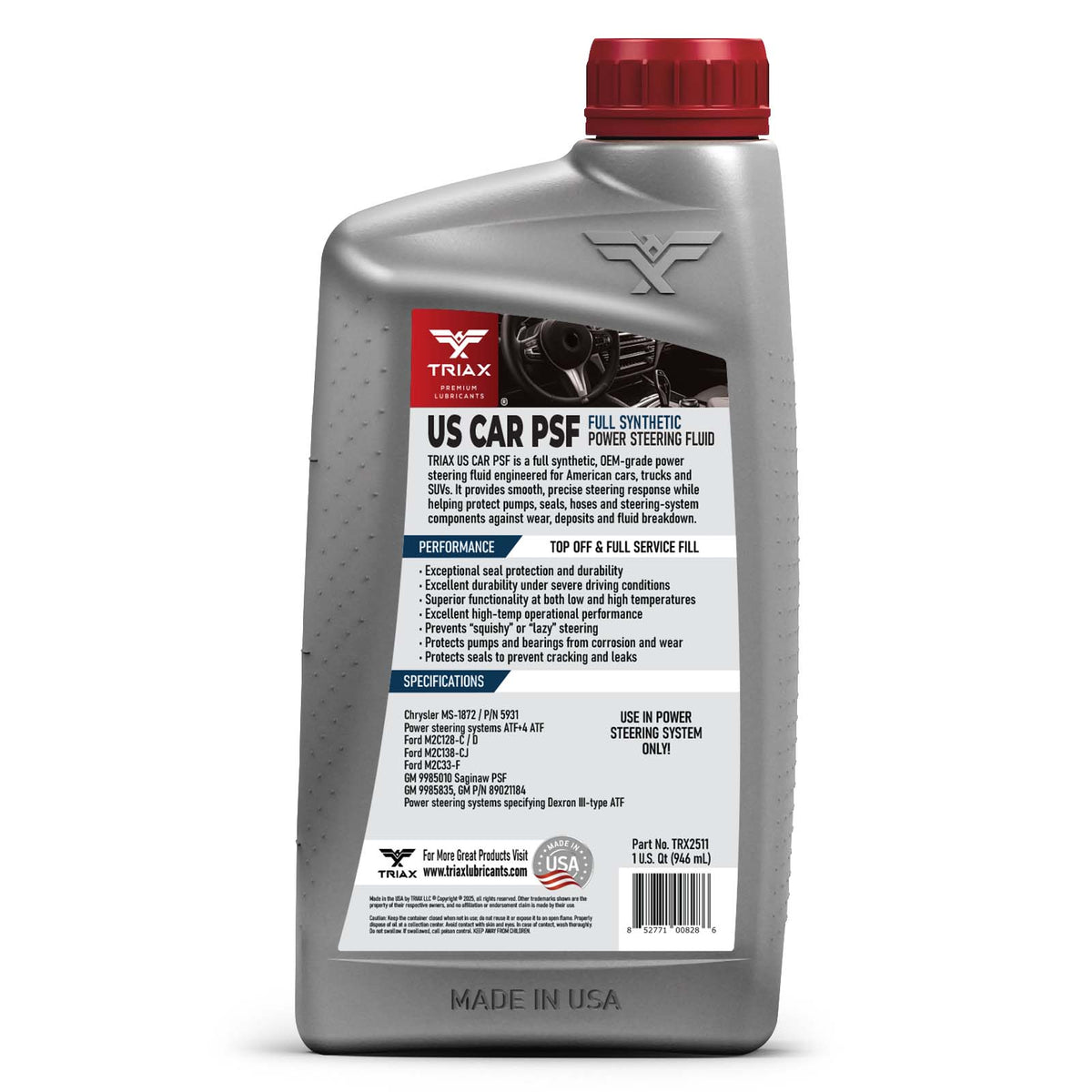 TRIAX US Car PSF Full Synthetic