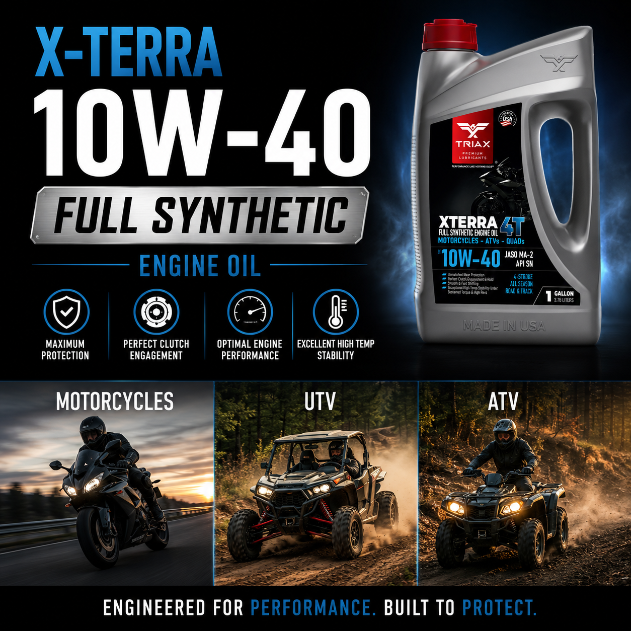 TRIAX XTerra 4T 10W-40