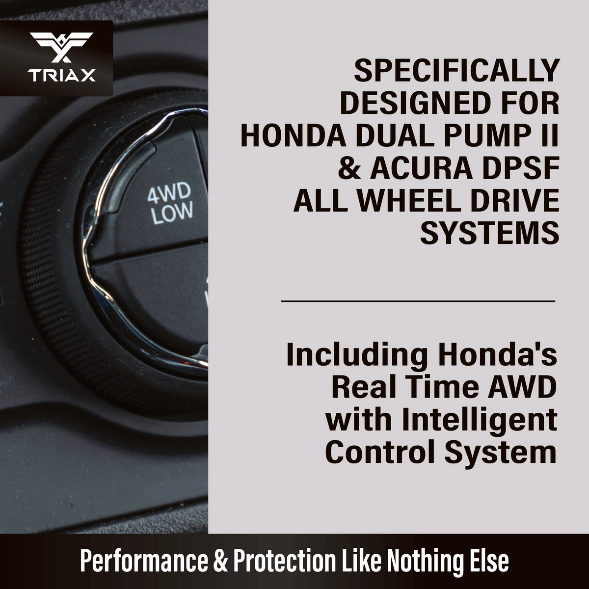 TRIAX AWD-X Professional (Honda Dual Pump II)