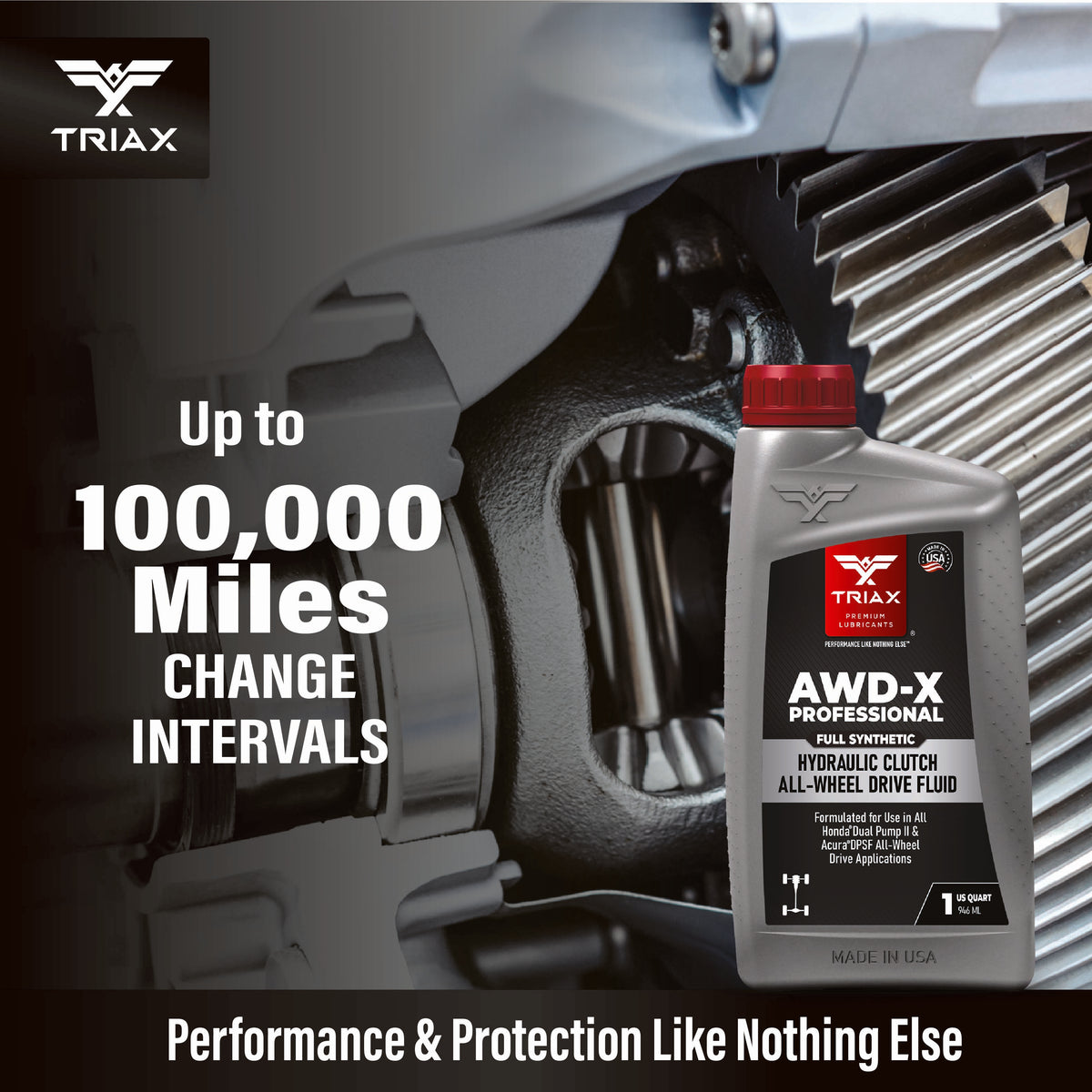 TRIAX AWD-X Professional (Honda Dual Pump II)