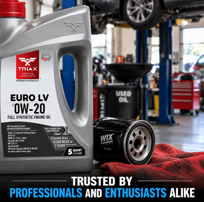 TRIAX Euro LV 0W-20 Full Synthetic