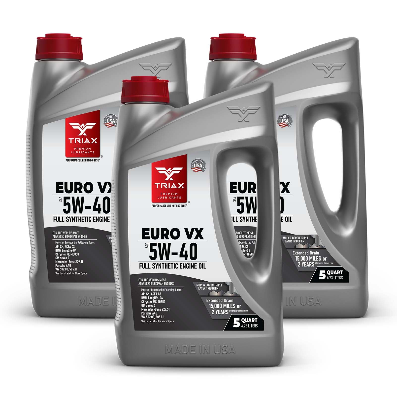 TRIAX Euro VX 5W-40 Full Synthetic