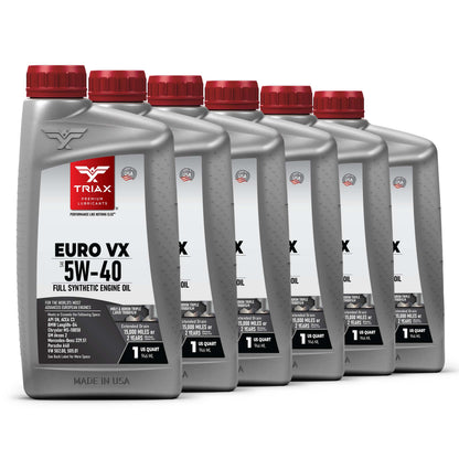TRIAX Euro VX 5W-40 Full Synthetic
