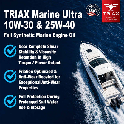 TRIAX Marine Ultra 10W-30 Full Synthetic