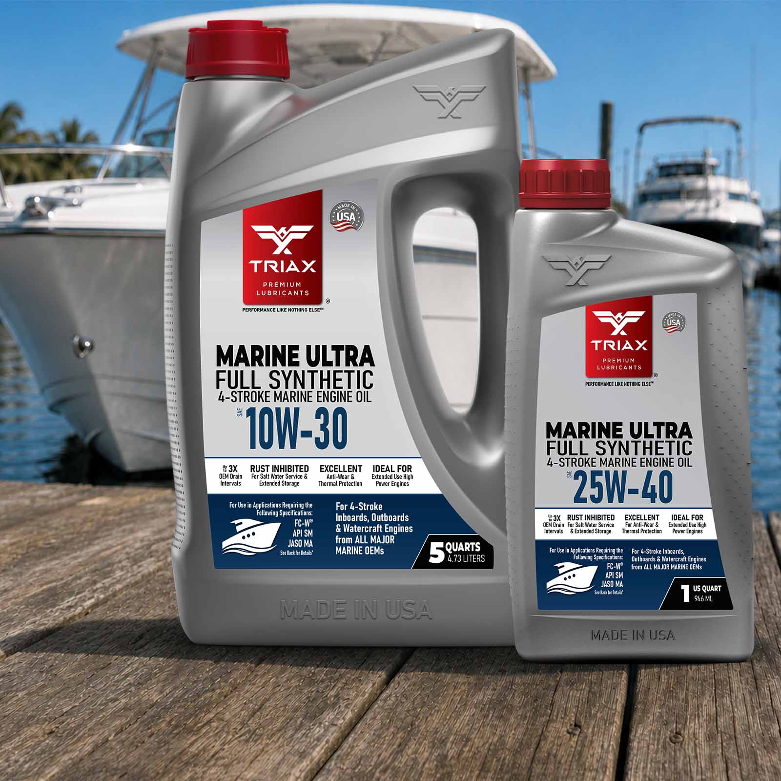 TRIAX Marine Ultra 25W-40 Full Synthetic