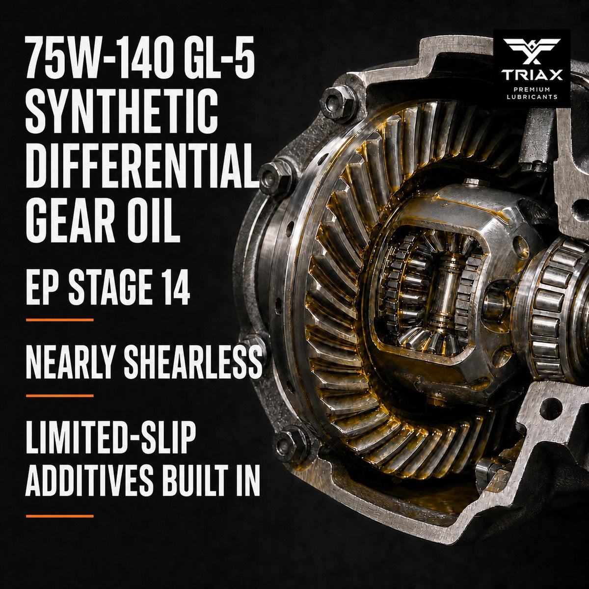 TRIAX Synergy Gear Max 75W-140 GL-5 LS
