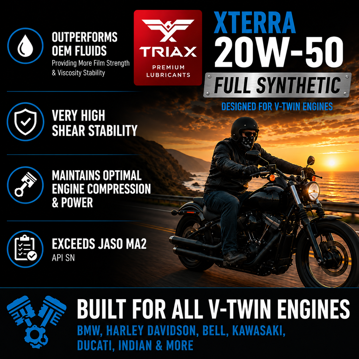 TRIAX XTerra 4T 20W-50