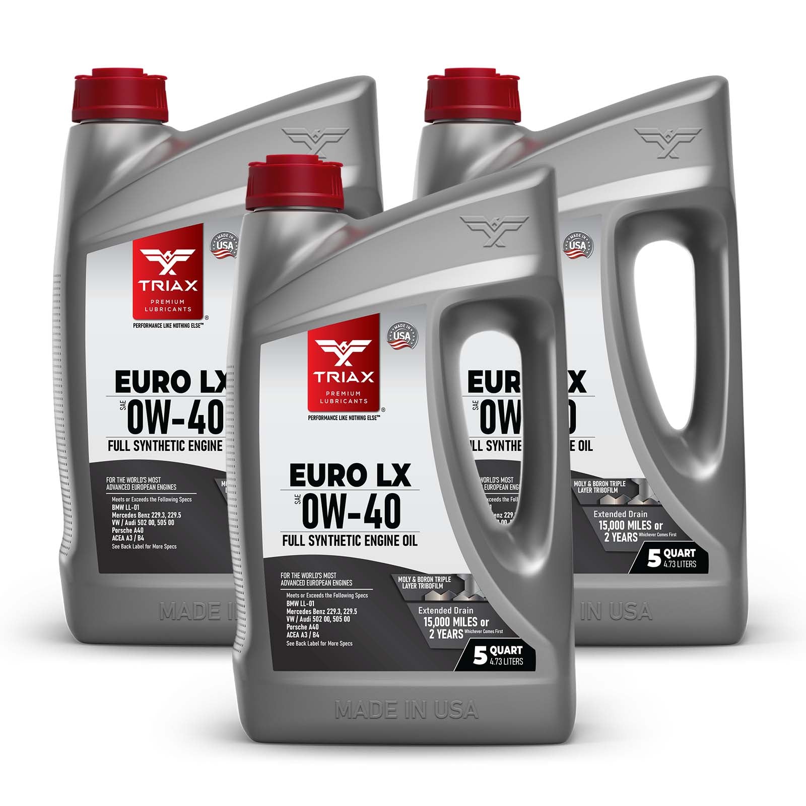TRIAX Euro LX 0W-40 Full Synthetic