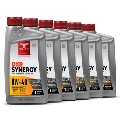 TRIAX Synergy DXR 0W-40 Full Syn Engine Oil for Dexos R